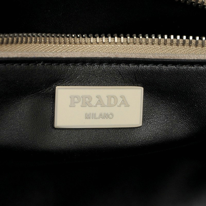 2014 Prada Suede Leather Tote Bag BN2619 grey